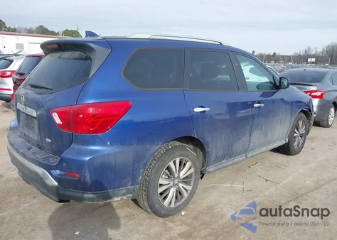 2019 Nissan Pathfinder Sv z USA, uszkodzony, nr VIN 5N1DR2MN9KC592519